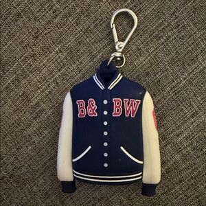 B&BW Varsity Jacket Keychain